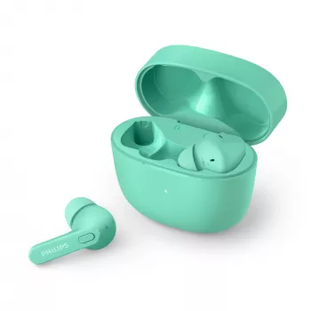 Philips serie 2000 TAT2206GR/00 Cuffie/Headset True Wireless Stereo (TWS) In-Ear per chiamate/musica Bluetooth turchese