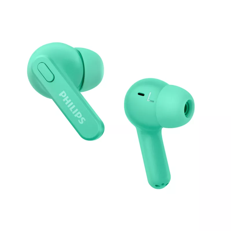 Philips serie 2000 TAT2206GR/00 Cuffie/Headset True Wireless Stereo (TWS) In-Ear per chiamate/musica Bluetooth turchese