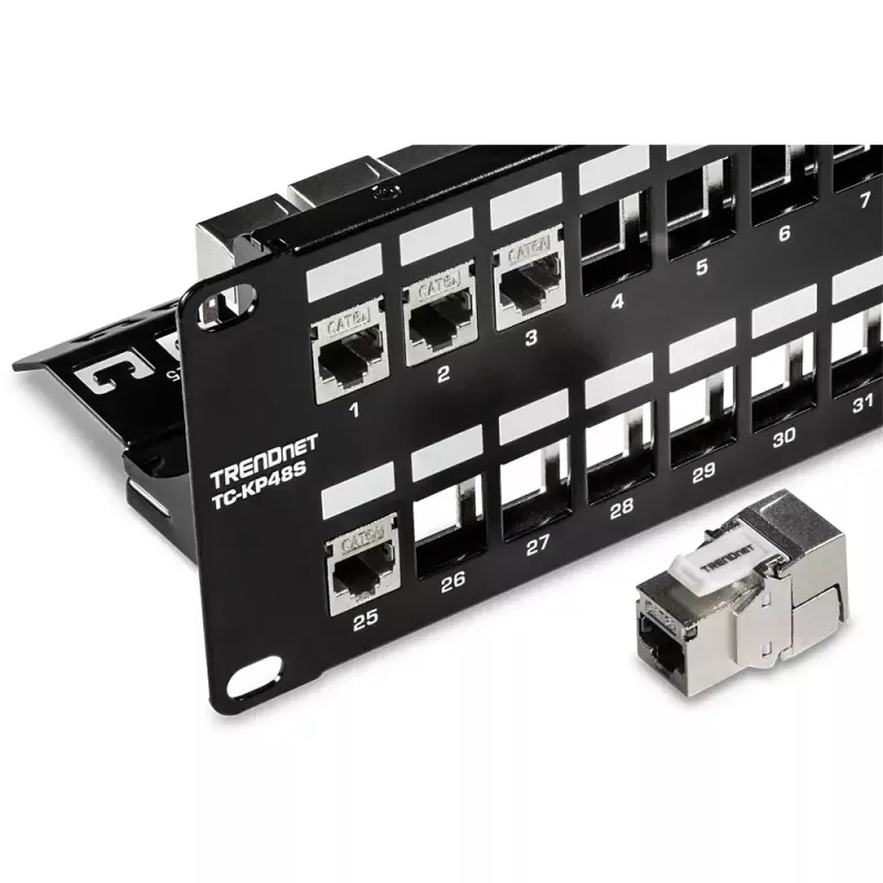 Patch panel 2U Trendnet TC-KP48S