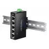 Switch di rete TRENDnet TI-ELC50 unmanaged 5 porte Fast Ethernet (10/100), 9,6–60 V, montaggio a parete/guida DIN