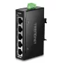 Switch di rete TRENDnet TI-ELC50 unmanaged 5 porte Fast Ethernet (10/100), 9,6–60 V, montaggio a parete/guida DIN