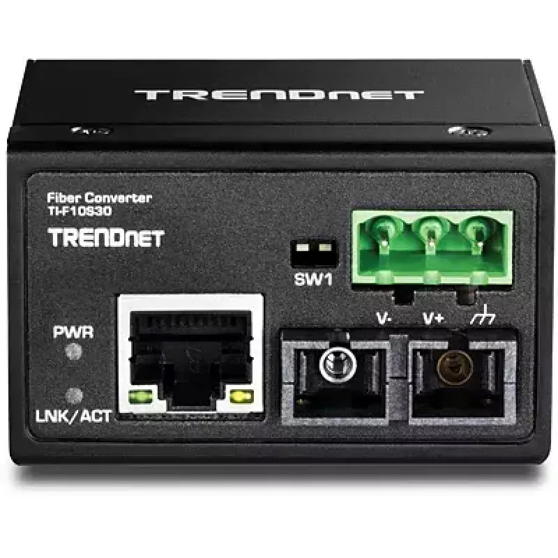 Convertitore di mezzi di rete Trendnet TI-F10S30