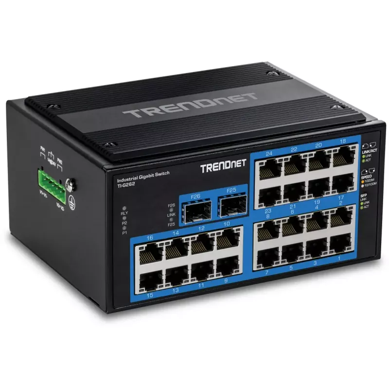 Switch di rete Trendnet TI-G262 24 porte 52 Gbit/s