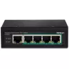 Switch unmanaged Trendnet TI-PE50 Power over Ethernet nero