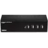 Switch KVM Trendnet TK-440DP nero argento