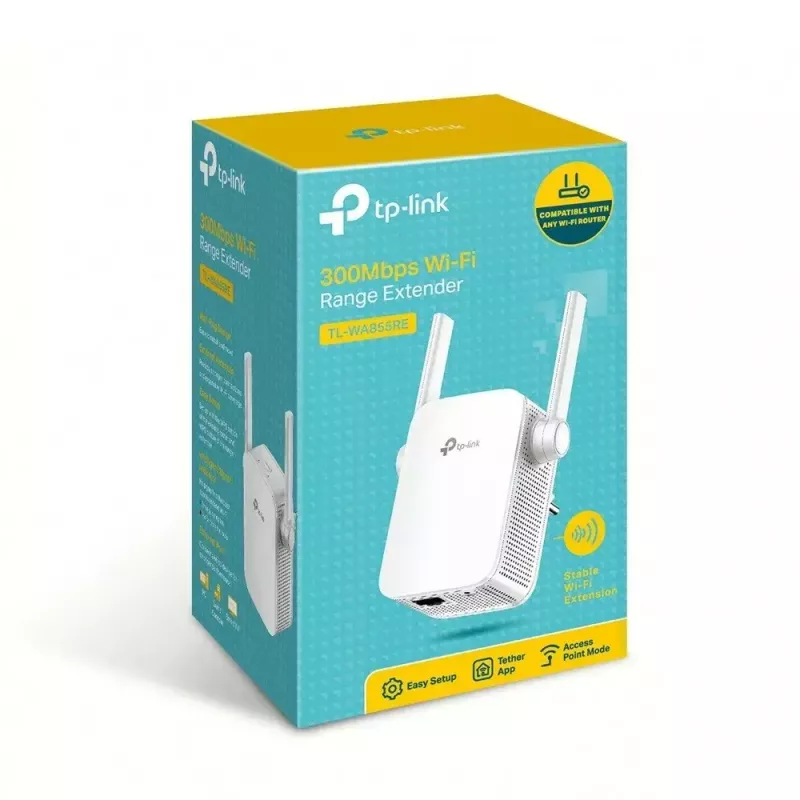 TP-LINK TL-WA855RE Ripetitore di rete trasmettitore e ricevitore di rete bianco
