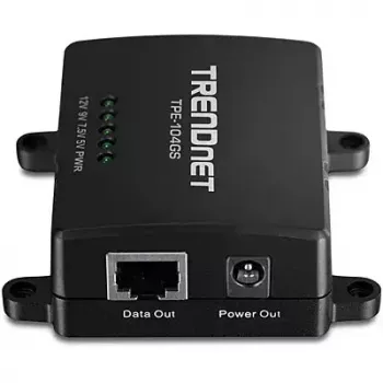 Splitter di rete Trendnet TPE-104GS nero Power over Ethernet PoE