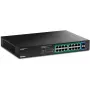 Switch gestito Trendnet TPE-TG182ES 16 porte Gigabit Ethernet PoE