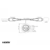 Cavo HDMI ATEN VE7834A 60 m Type-A Type-D 18 Gbit/s nero