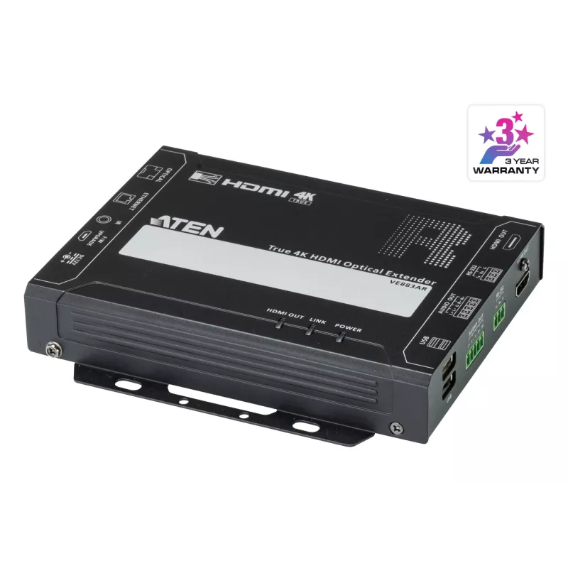 Trasmettitore e ricevitore AV ATEN VE883AK2 True 4K HDMI Optical Extender 4K@300m 10km