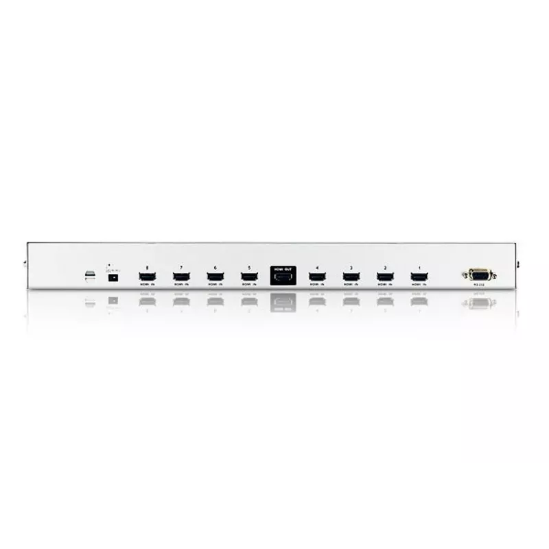 ATEN switch audio/video HDMI a 8 porte con telecomando IR
