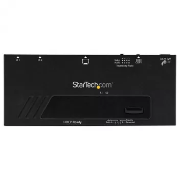 StarTech.com switch HDMI a 2 porte con commutazione automatica e prioritaria - 1080p