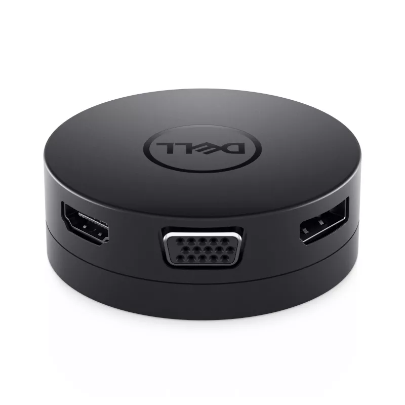 DELL DA300 con filo USB 3.2 Gen 2 (3.1 Gen 2) Type-C nero