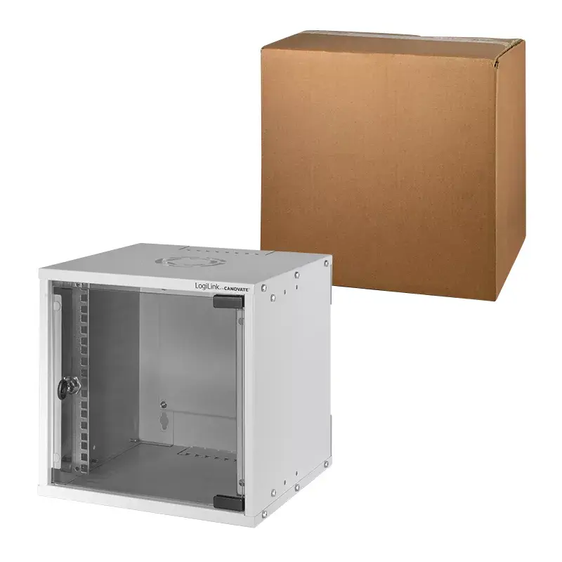 Rack a parete LogiLink W66Z30G 6U grigio 30 kg IP20