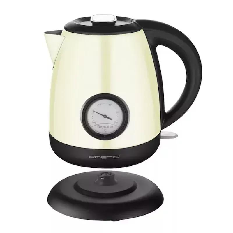 Bollitore Emerio 1 L 2000 W beige nero
