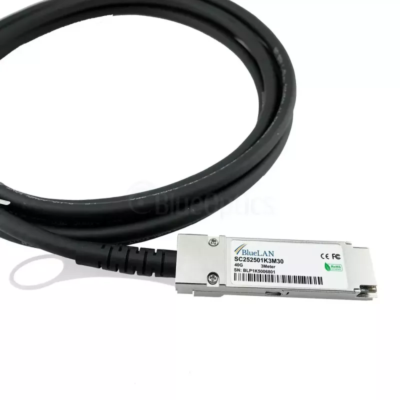 Cavo in fibra ottica InfiniBand BlueOptics XLDACBL05-BL 0,5 m QSFP