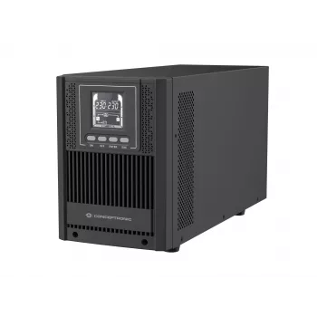 Conceptronic ZEUS52ES2K 2000VA 1800W UPS online tower, Schuko