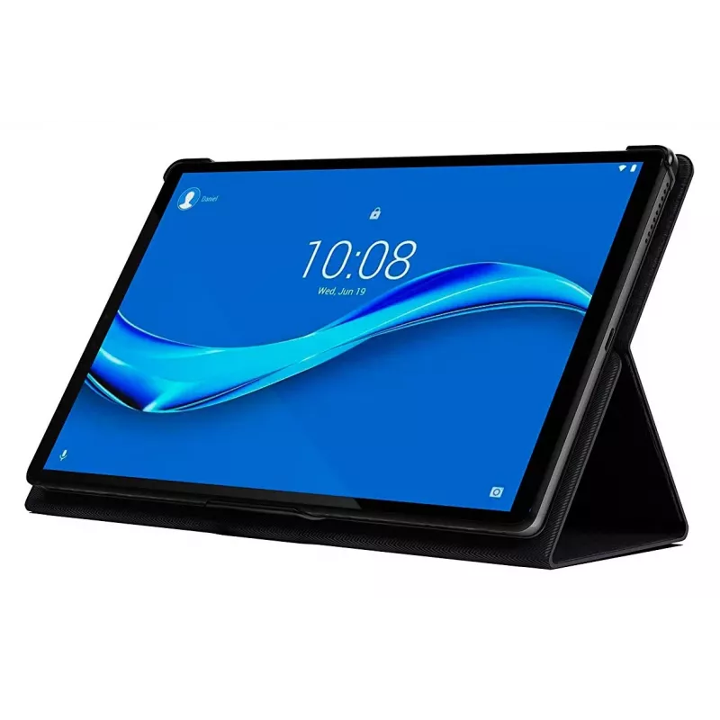 Custodia a libro per Lenovo Tab M10 Plus FHD ZG38C02959 — poliuretano, compatibile con schermo da 26,2 cm (10,3 inch), nero