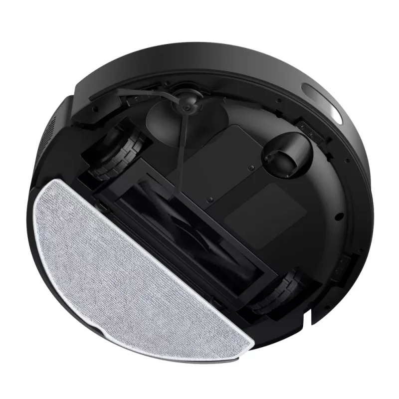 TP-Link Tapo robot aspirapolvere, senza sacchetto, nero, rotondo, ricaricabile, 55 dB, 0,3 L