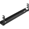 InLine canalina portacavi universale a 3 stadi (80/100/120 cm) per montaggio sottotavolo, nero