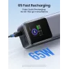 Ugreen 25000mAh 200W ricarica rapida powerbank grigio