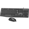 InLine Basic Desktop II, set tastiera-mouse, cavo USB, layout standard DE