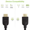 Techly ICOC HDMI2-4-050T cavo HDMI 5 m HDMI tipo A (standard) nero