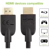 Techly ICOC HDMI2-4-050T cavo HDMI 5 m HDMI tipo A (standard) nero
