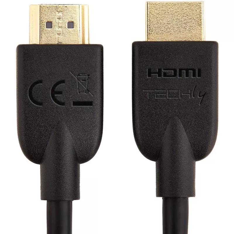 Techly ICOC HDMI2-4-050T cavo HDMI 5 m HDMI tipo A (standard) nero