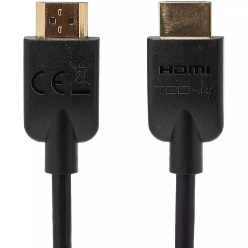Techly ICOC HDMI2-4-050T cavo HDMI 5 m HDMI tipo A (standard) nero