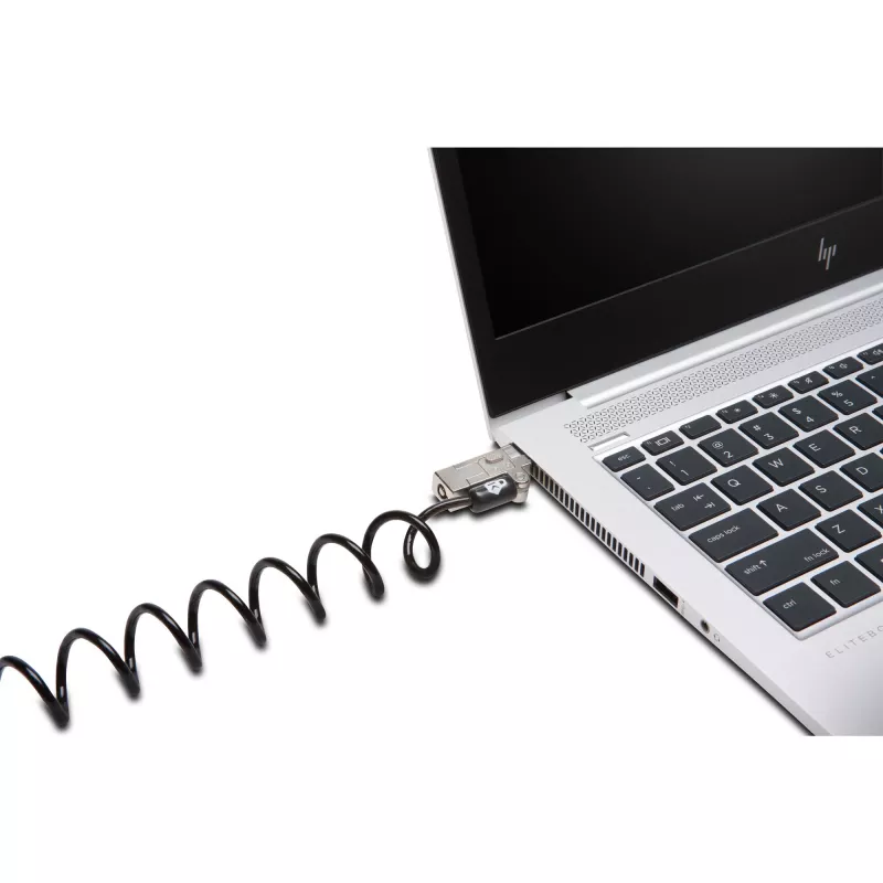 Kensington Slim NanoSaver 2.0 Portable Keyed Lock argento nero 1.8m