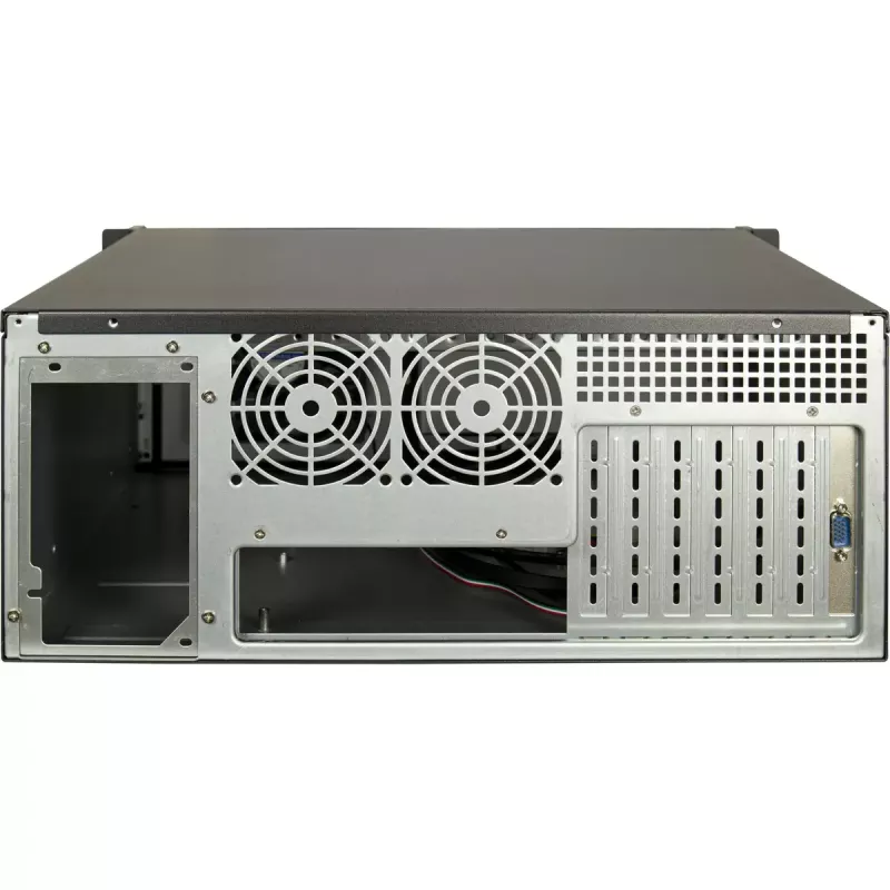 Rack server Inter-Tech 4U-4460 TFT nero 1x ventola 120 mm 5,25