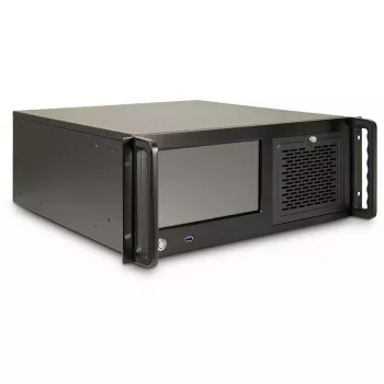 Rack server Inter-Tech 4U-4460 TFT nero 1x ventola 120 mm 5,25