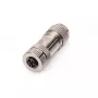 Digitus CAT 6A M12 X-coded Presa (femmina), IP67, assemblaggio in campo