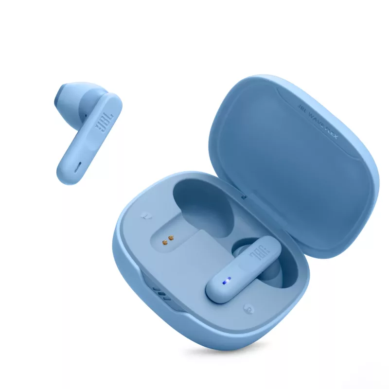 JBL Wave Flex cuffie True Wireless Stereo (TWS) in-ear chiamate/musica/sport/quotidiano Bluetooth blu