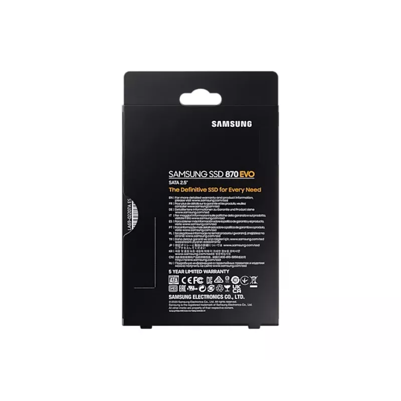 Samsung 870 EVO 500 GB 2,5 inch Serial ATA III V-NAND MLC