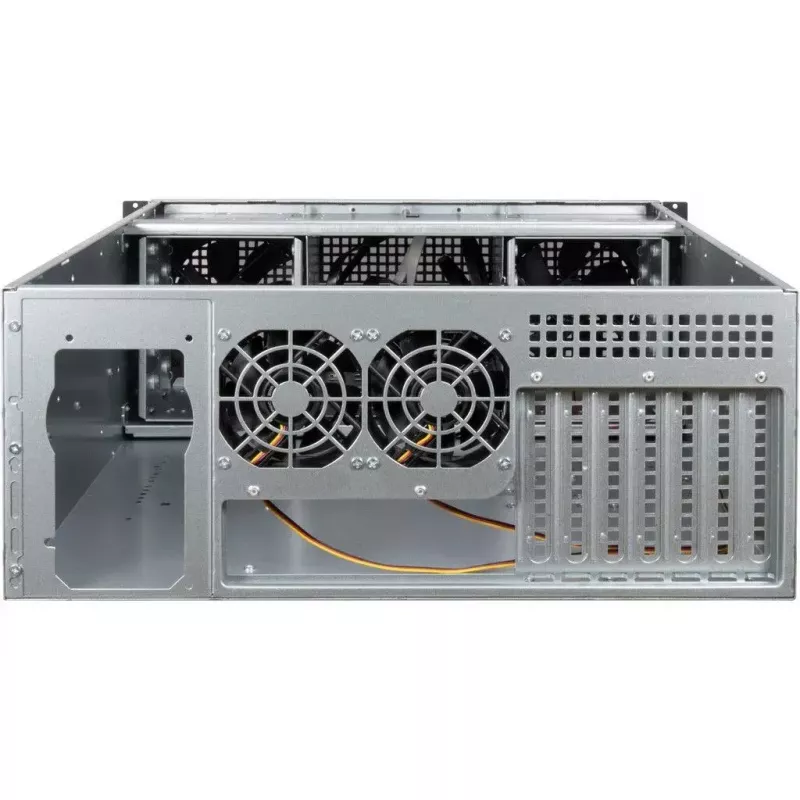 Case server Inter-Tech 4U 40255 rack nero, grigio