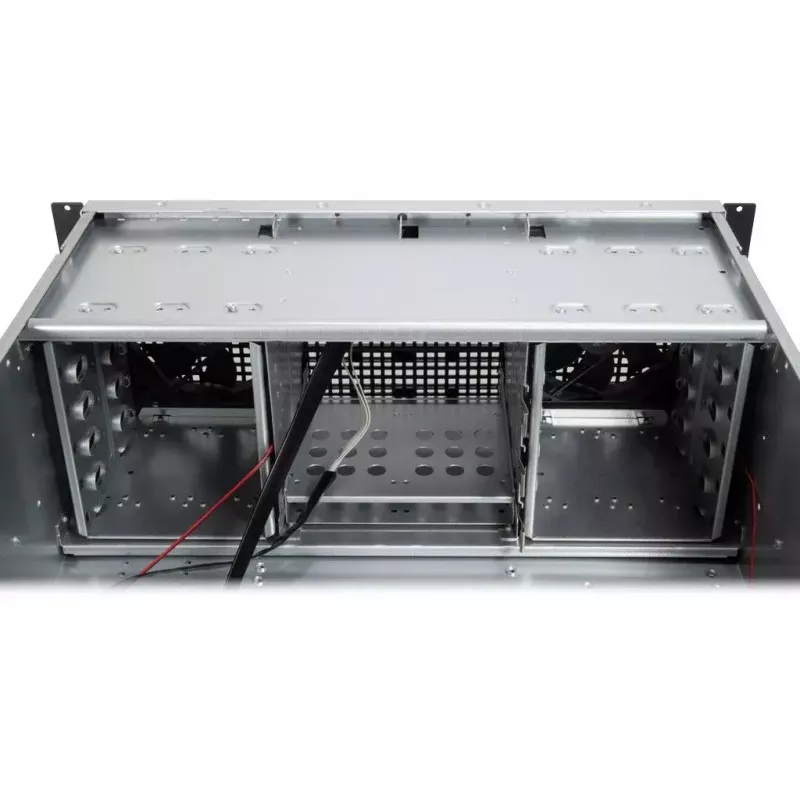 Case server Inter-Tech 4U 40255 rack nero, grigio