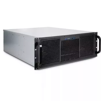 Case server Inter-Tech 4U 40255 rack nero, grigio