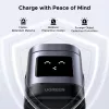 Caricabatterie UGREEN 45775 — caricabatterie rapido AC wireless da interno, universale, 1× USB-C, nero/grigio