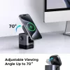 Caricabatterie UGREEN 45775 — caricabatterie rapido AC wireless da interno, universale, 1× USB-C, nero/grigio