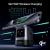 Caricabatterie UGREEN 45775 — caricabatterie rapido AC wireless da interno, universale, 1× USB-C, nero/grigio
