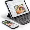 ZAGG Pro Keys Tastiera per Apple iPad Pro 11 (M4/M5), Charcoal, layout UK