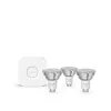Philips Hue White and Colour Ambience Essential Starter-Kit: 3 lampade smart GU10 (345 lm)