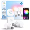 Kit illuminazione smart Philips Hue White and Colour Ambience Essential – 3 lampadine smart E27, 806 lm, 8 W, Bluetooth/Zigbee