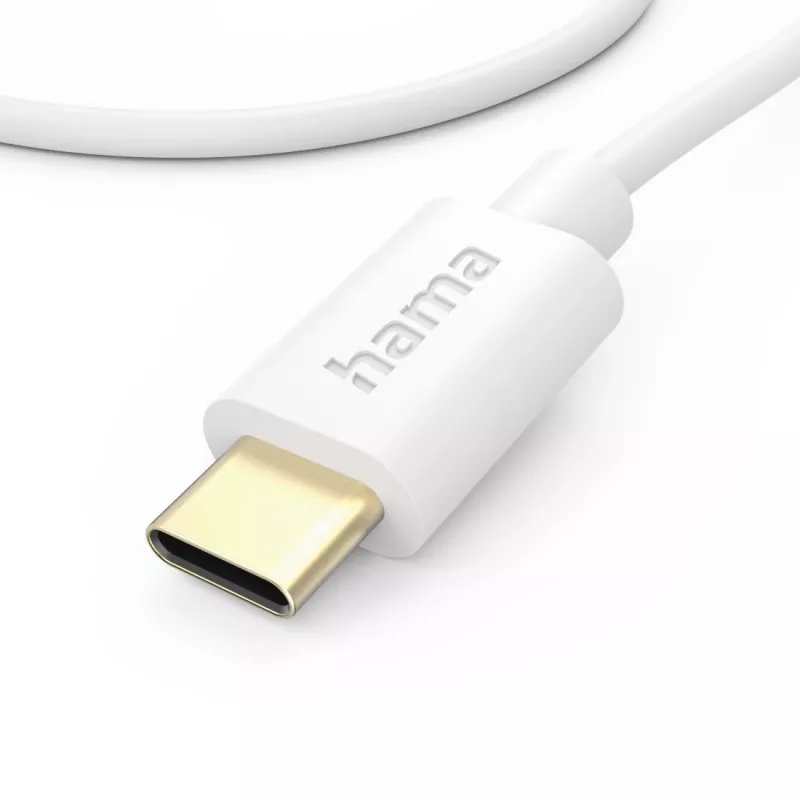 Cavo USB Hama 00201590 USB 2.0 1 m USB C bianco