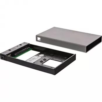 InLine Case est. 2,5 pollici USB 3.1, per HDD/SSD SATA, con connettore USB-C