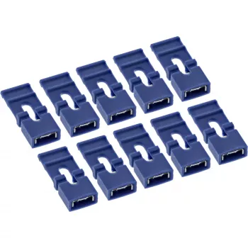 InLine Jumper con linguetta, 10 pezzi, per schede madri e schede di interfaccia PC/server vintage