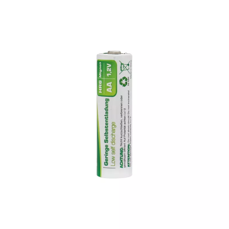InLine Batteria ricaricabile NiMH, Mignon (AA), 2350 mAh, pronta all'uso