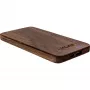 InLine woodplate, PowerBank USB 5.000mAh, con LED, legno di noce